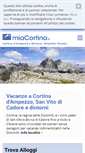 Mobile Screenshot of miacortina.it